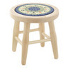 Polish Pottery Stool 12&quot; Texas UNIKAT