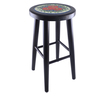 Polish Pottery Stool 24&quot; Spring Garden UNIKAT