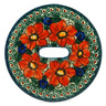 Polish Pottery Stool Insert 9&frac34;-inch Havana UNIKAT