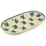 Polish Pottery Sugar and Creamer Tray 10&quot; Aster Trellis