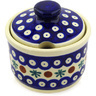 Polish Pottery Sugar Bowl 10 oz Mosquito