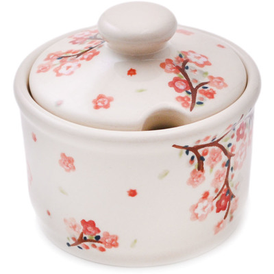 Polish Pottery Sugar Bowl 10 oz Sakura