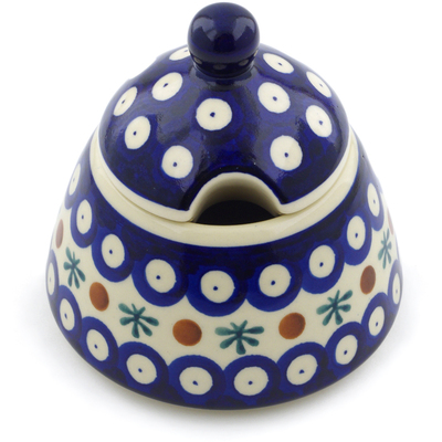 Polish Pottery Sugar Bowl 12 oz Mosquito