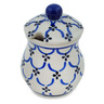 Polish Pottery Sugar Bowl 5 oz Garden Lattice