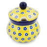 Polish Pottery Sugar Bowl 5 oz Sunshine