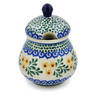 Polish Pottery Sugar Bowl 8 oz Summer Day