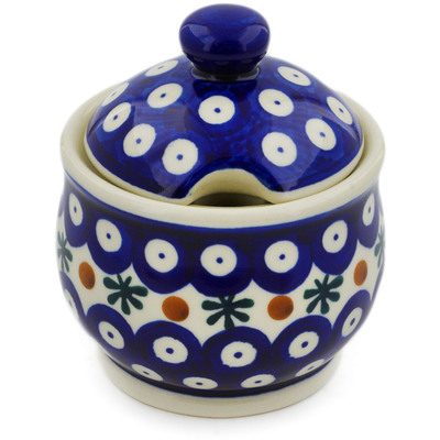 Polish Pottery Sugar Bowl 9 oz Mosquito