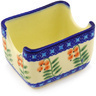 Polish Pottery Sugar Packet Holder 3" Red Berries