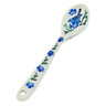 Polish Pottery Sugar Spoon Blue Bird