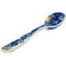 Polish Pottery Sugar Spoon Deep Blue UNIKAT