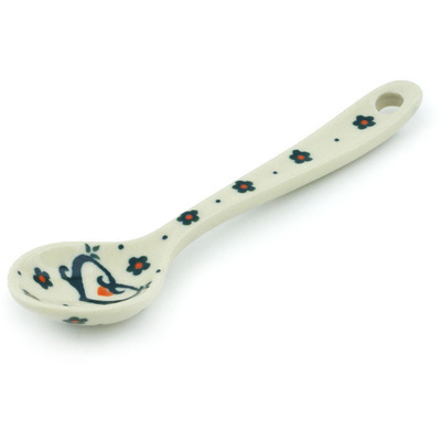 Polish Pottery Sugar Spoon