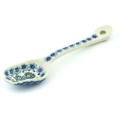 Polish Pottery Sugar Spoon