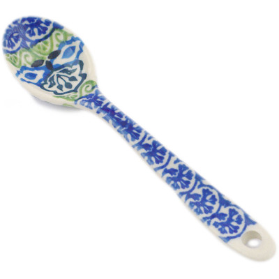 Polish Pottery Sugar Spoon