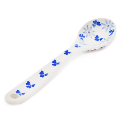 Polish Pottery Sugar Spoon