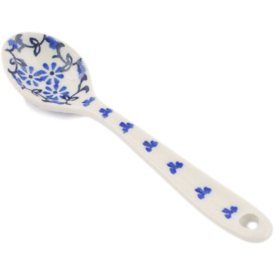 Polish Pottery Sugar Spoon