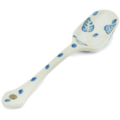 Polish Pottery Sugar Spoon Owl Always Love You UNIKAT