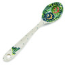 Polish Pottery Sugar Spoon Rooster&#039;s Crow UNIKAT