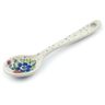 Polish Pottery Sugar Spoon Springtime Wreath