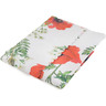 Textile Table Cloth 63&quot; Fresh Red Poppy