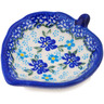 Polish Pottery Tea Bag or Lemon Plate 4"