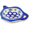 Polish Pottery Tea Bag or Lemon Plate 4&quot; Mosquito