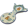 Polish Pottery Tea Bag or Lemon Plate 8&quot; Childrens Baby Bear