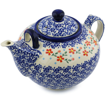 Polish Pottery Tea or Coffee Pot 101 oz