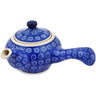 Polish Pottery Tea or Coffee Pot 11 oz Winter Daisies