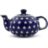 Polish Pottery Tea or Coffee Pot 15 oz America The Beautiful