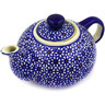 Polish Pottery Tea or Coffee Pot 15 oz Daisy Dreams