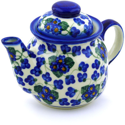 Polish Pottery Tea or Coffee Pot 17 oz