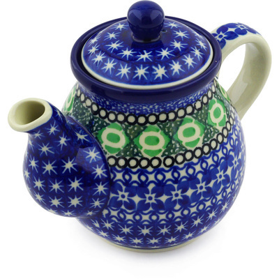 Polish Pottery Tea or Coffee Pot 20 oz
