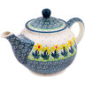 Polish Pottery Tea or Coffee Pot 3&frac12; cups Summer Meadow