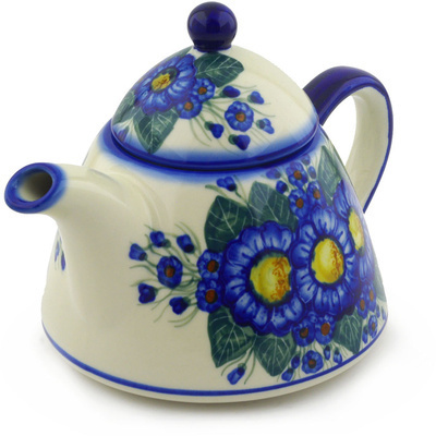 Polish Pottery Tea or Coffee Pot 34 oz