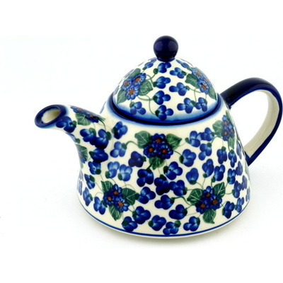 Polish Pottery Tea or Coffee Pot 34 oz