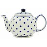 Polish Pottery Tea or Coffee Pot 4 Cup Polka Dot