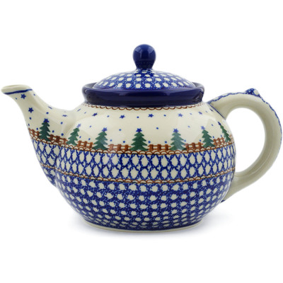 Polish Pottery Tea or Coffee Pot 5 cups Pocono Pines