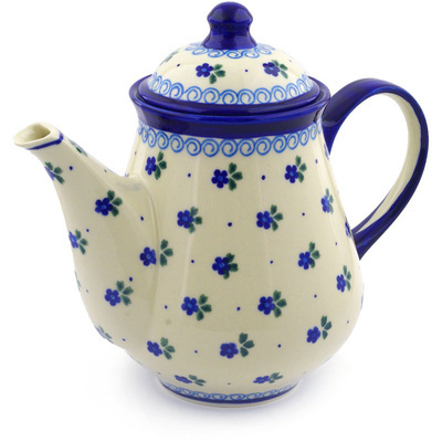 Polish Pottery Tea or Coffee Pot 51 oz