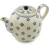 Polish Pottery Tea or Coffee Pot 60 oz Daisy Dots
