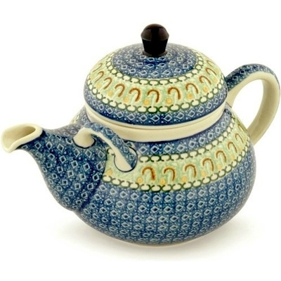 Polish Pottery Tea or Coffee Pot 68 oz