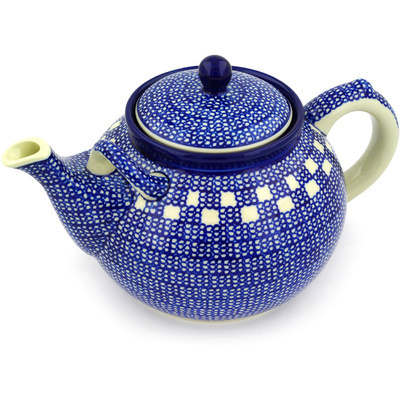 Polish Pottery Tea or Coffee Pot 7 cups