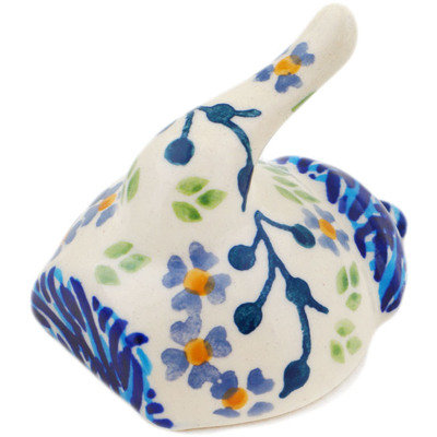 Polish Pottery Teapot Shaped Wall Hook 2&quot; Branches Of Delicacy