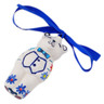 Polish Pottery Teddy Bear Ornament 4&quot; Primary Spring UNIKAT