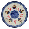 Polish Pottery Toast Plate Birthday Cupcakes