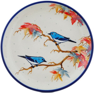 Polish Pottery Toast Plate Change In The Air UNIKAT