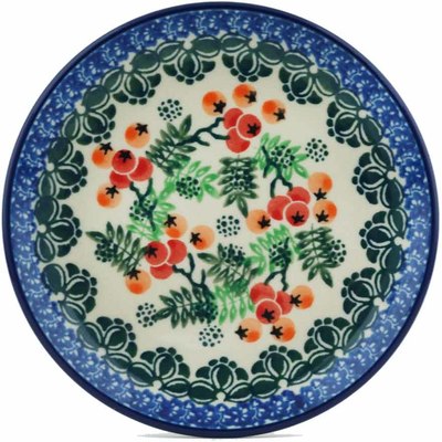 Polish Pottery Toast Plate Currant Tomatoes