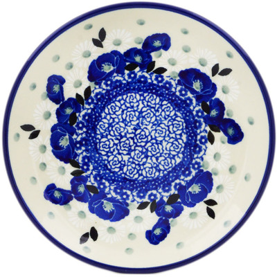 Polish Pottery Toast Plate Eternal Winter