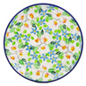 Polish Pottery Toast Plate Green With Envy UNIKAT