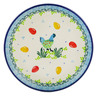Polish Pottery Toast Plate