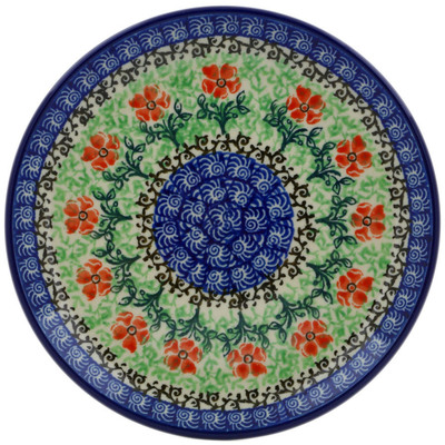 Polish Pottery Toast Plate Maraschino